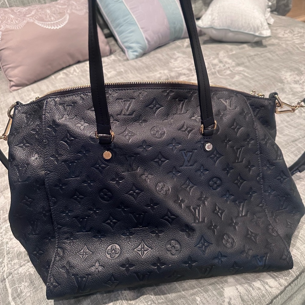 Louis Vuitton Lumineuse Monogram Empreinte Bag leather PM